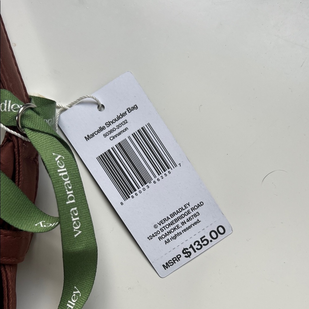 Vera Bradley Marcellle shoulder bag in cinnamon - Picture 2 of 4
